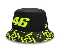 VR46 New ERA Fall 2024 Fisherman Hat,Man,Black,L