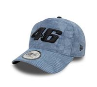 VR46 Pattern Cord Trucker Cap Adults - Blue