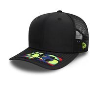 VR46 Moon Sun 9Fifty Cap Stretch Snap Adults - Black/Neon Yellow