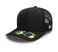 VR46 Moon Sun 9Fifty Cap Stretch Snap Adults - Black/Neon Yellow