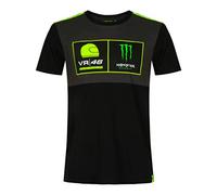 Vr46 T-Shirt Academy Monster Energy S,Multi,Man, MRMTS398203003