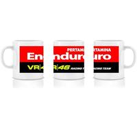 VR46 Team Pertamina Mug,Unisex,White,One Size