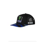VR46 Unisex's 2023 Yamaha Team Replica Cap, Black, One Size