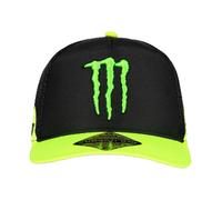 VR 46 Hat with Visor Sponsor WRT 2022 Unisex-Adult One Size Black