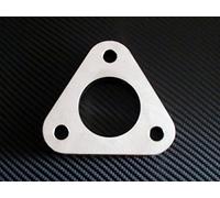 VR6 flange for the construction of a turbo manifold using the cast manifold.