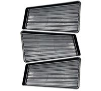 VR7 98cm Large Plastic Grow Bag Tray - Heavy Duty Garden Drip Tray for Plant Pots, Seedlings & Hydroponics - Waterproof Propagation Tray for Greenhouse & Outdoor Use (3, 98cm)