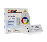 Vrabocry RGBW RGB 4PIN 5PIN LED Strip Controller 2.4GHz RF Wireless Touch Screen Remote Control 5050SMD 3528 RGBWW RGBCW LED Strip LED Bulb (2.4G RGB Controller)