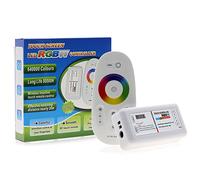 Vrabocry RGBW RGB 4PIN 5PIN LED Strip Controller 2.4GHz RF Wireless Touch Screen Remote Control 5050SMD 3528 RGBWW RGBCW LED Strip LED Bulb (2.4G RGBW Controller)