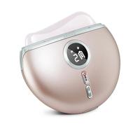 VRAIKO AlpenGlow LED Gua Sha Device, Bian Stone Gua Sha Facial Tool with Heat and Vibration, Face Massager for Anti-Aging Wrinkles Puffiness Skin Rejuvenation and Toning (Alpenglow Rose)