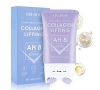VRAIKO EELHOE Neck Lift Cream with AH8 & Retinol, 2-in-1 Neck Firming Cream with Double Rollers, Fast-Absorbing Formula for Wrinkles, Sagging Skin, Face Lifting, 4.23 oz