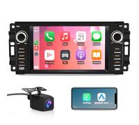 Vratzn Android 13 Car Radio Stereo for Dodge RAM 1500 2500 3500 2009 2010 2011 2012 with Wireless CarPlay/Android Auto/GPS/HD Backup Camera