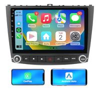 Vratzn Android 13 Car Radio Stereo for Lexus IS250 IS300 IS200 IS220 IS350 2005-2012 Wireless CarPlay Android Auto GPS Navigation 10 inch Touch Screen Bluetooth WiFi Unit Back Camera
