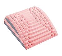VRBUTY Back Stretcher, Refresh Neck and Stretcher for Lower Pain Relief, Cracker Waist Massager, Multi-Level Adjustable Spine Corrector Board Yoga Sciatica Scoliosis (Pink)