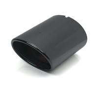 VREFOEAX Tail Pipe For Toyota For RAV4 2019-2024 Exhaust Tip Muffler Exhaust Pipe Nozzle Muffler Tip Car Accessories Car End Pipes(Titanium Black)