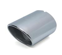 VREFOEAX Tail Pipe For Toyota For RAV4 2019-2024 Exhaust Tip Muffler Exhaust Pipe Nozzle Muffler Tip Car Accessories Car End Pipes(Silver)