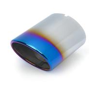 VREFOEAX Tail Pipe For Toyota For RAV4 2019-2024 Exhaust Tip Muffler Exhaust Pipe Nozzle Muffler Tip Car Accessories Car End Pipes(Grilled Blue)