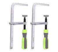 vreplrse 2pcs/set Convenient Rail Clamps For Festool Rail Track Saw Quick Adjust Screw Handle Woodworking Rail Clamps
