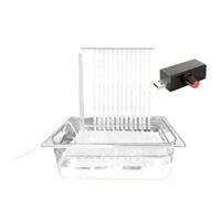 vreplrse Automatic Bath Tub Circulating Water Shower Box,Double-barreled | External Shower Box For Big Birds Cuts Mess And Cleaning Time Boosts Natural Bathing Durable Plastic Build