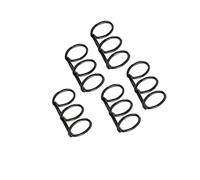 vreplrse Book Rings 5Pcs Set Photo Album Binding Book Rings Option For Calendar Storage And Organization Notebooks 3 Holes Metal Loose Leaves Binder Durable, Black, 25mm