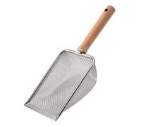 vreplrse Cat Litter Sifter Shovel System With Handle Designed To Easily Clean Up Litter For Indoor Cats Kittens Cat Spoon Metal Indoor Cats Portable Tool, 2X2mm