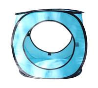 vreplrse Cat Tunnel Tent Made Of Polyester Lightweight Durable Three Vents To Playtime Experience Lightweight And Long Using Time. Cat Tent Is With Simple Structure