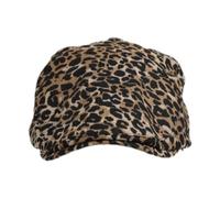 vreplrse Catch Attention With Women S Beret Hat Fashionable Leopard Print Casual Painter Hat Adjustable Sunshade Cap Travel Functionality Women's Beret Breathable Fashion Leopard