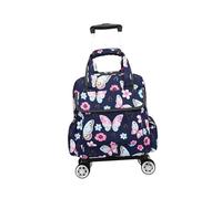 vreplrse Compact Waterproof Travel Duffel Bag Wear Resistant Weekender Bag with for Comfortable Travel Experience Weekender Waterproof Wear Resistant Handbag, Butterfly, 30x96cm