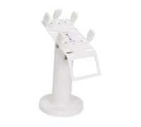 vreplrse Credit Card Machine POS Stand Ensures Secure Payment Terminal Placement With Adjustable Clamp And Durable Construction Stand POS With Handle 270° Swivel 30° Tilt, White, 10.5x15.3cm
