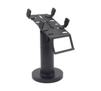 vreplrse Credit Card Machine POS Stand Ensures Secure Payment Terminal Placement With Adjustable Clamp And Durable Construction Stand POS With Handle 270° Swivel 30° Tilt, Black, 10.5x15.3cm