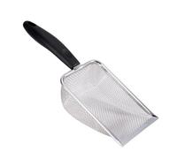 vreplrse Durable Cat Litter Spoon Hollow Out Metal Indoor Cats Ergonomic Handle Sift Shovel System Reaches All Corners Of Litter Box Cat Sifter Shovel System With Handle Hole