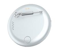 vreplrse E Ink Display Anime Pins Anime Badges Transformed with E Ink Technology Balancing Lightweight and Durability. Digital Displayed Pixel Badge Pin Pixel Display, White