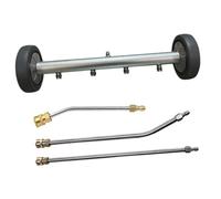 vreplrse Easy Cleaning Under Car Pressure Washer Chassis Cleaner With 3 Extension Wands For Effortless Mud Removal Pressure Washer Undercarriage Cleaner 4000 PSI