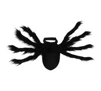 vreplrse Halloween Cosplay Black Spider Costume Funny Simulation Pet Dress Up Dog Cat Spider Wing Outfit Dog Cat Costume Is Made Of Felt Cloth Pet Pets Accessories Lightweight Festival, Black, XL