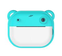 vreplrse Kids' Camera, Playful Camera For Includes Lanyard And Paper. Simple To Operate, Waterproof, Perfect Parties, Green