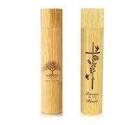 vreplrse Large pet inch ash biodegradable pet commemorative bamboo human ash environmentally cross commemorate (2-pack)