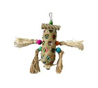 vreplrse Lovebirds Cage Toy Parakeet Chewing Toys Fun Bird Accessories For Cages Playing Experience For Birds Bird Parrot Chewing Toy Is Made Of Environmentally Friendly Bamboo Materials