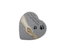 vreplrse Memorial Statue Pet Memorial Stones Pet Tombstone Creative Gift With Touching Details And Durability Dog Stone Is Made Of Gypsum Fine Texture.
