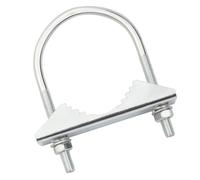 vreplrse Pole Mounting Bracket Holder Hardware TV Flag Post Umbrella And Outdoor Antenna Support Pole Mounting Bracket Holder Hardware Fishing Rod Durable Antenna Mast Clamp U Bolts Pipe