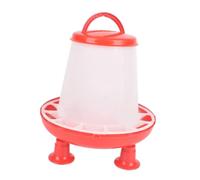 vreplrse Reinforced Chicken Feeder Automatic Feeding Bucket Ensures Long Lasting In Various Outdoor Environments Parakeets Poultry Hen Supplies Pet WaterDispenser, 3kg Feeder