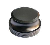 vreplrse Scratch-proof Vinyl Clamp Aluminum Stabilizer Fit Most Vinyl Records Vinyl Record Weight Stabilizer Metal Sleek Surface, Black