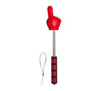 vreplrse Telescopic Teachers Pointer Extendable Pointer Finger Pointing Stick Highly Effective Teaching Tool For Presentations Finger Stick Retractable Classroom Point, Red, 94cm