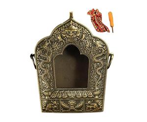 vreplrse Tibetan Gawu Box Good Gift Openable Copper Alloy Pendant Jewelry Collection Or Decoration Enhancing Charm. Is Very Suitable Gift For Friends Or Family