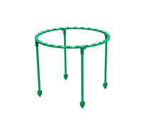 vreplrse Tomato Cage For Growing Vegetables Rustproof Durable With Adjustable Support Ring For Professional Gardening Indoor Outdoor Balcony Gardening Cucumber Trellis, Green, 15cm