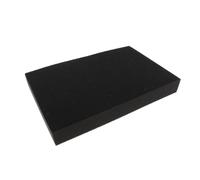 vreplrse Versatile Tool Case Foam Insert Foam Grids Line Materials Ensuring Shockproof Storage And Efficient Packing For Fragile Equipment Sheet Insert Packing Pads Cuttable, Black, 35x22.5x4.5cm