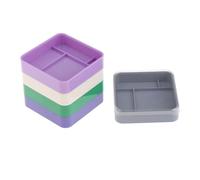 vreplrse Watch Parts Case Watch Dust Sheet Cover Repair Tool Container Essential Storage And For Repairers Accessories Box Repairing Parts Organiser, Square