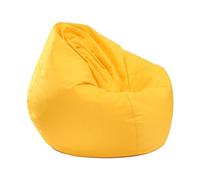 vreplrse Waterproof Bean Bag Cover High Resilience For Ultimate Comfort And Support Bean Bag Chair Cover Cloth Chair Bag Cover, yellow