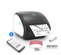 vretti Bluetooth Shipping Label Printer, Thermal Label Printer 4x6 for Address Postage Small Business, for ios& Andriod, Compatible with Amazon, Ebay, Etsy, Shopify, USPS
