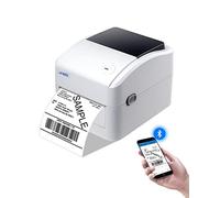 vretti Bluetooth Shipping Thermal Printer, 4x6 Thermal Label Printer includes for Small Business, Compatible with iPhone, Android, Windows, MacOS, Contains 20 folded thermal labels