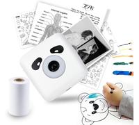 vretti Mini printer, TP6-S pocket sticker printer, 203DPI, for ios and Android, white