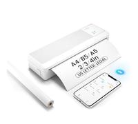 vretti Portable Printers,P83 Inkless Printer,Thermal Printer A4 Compatible with Android and iOS,Portable Thermal Printer for Travel,Home,Study,Office